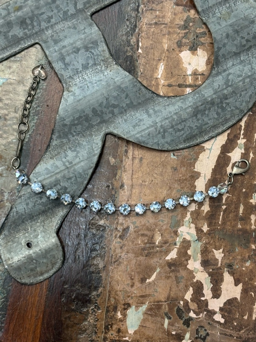 Sabika Tennis Bracelet Light Blue